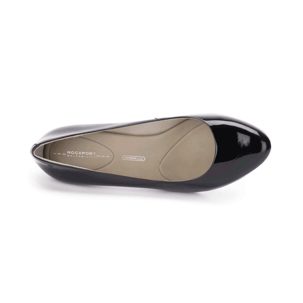 Scarpins Rockport Mulher Pretas - Seven To 7 Baixo - 73082WKHY